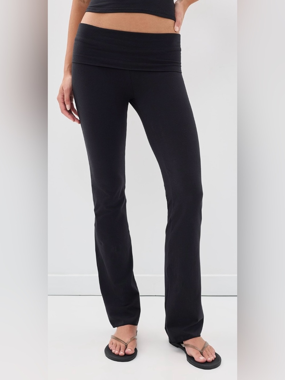 SKIMS // Jersey Fold Over Pants
